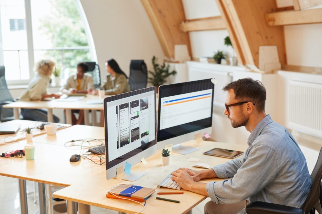 Cuánto cuesta una App 5 Desarrollador de software trabajando