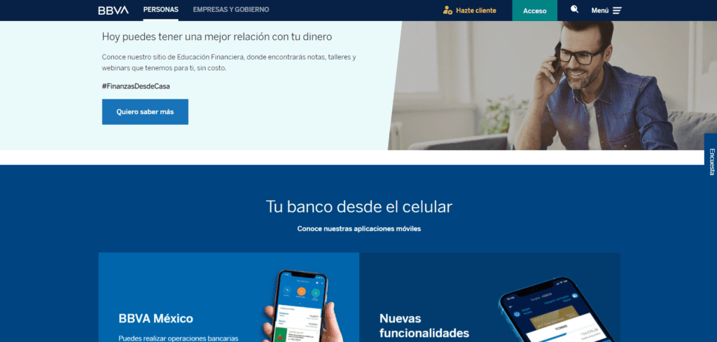 Qué Colores Escoger para tu Sitio Web 1 colores del sitio web de bbva